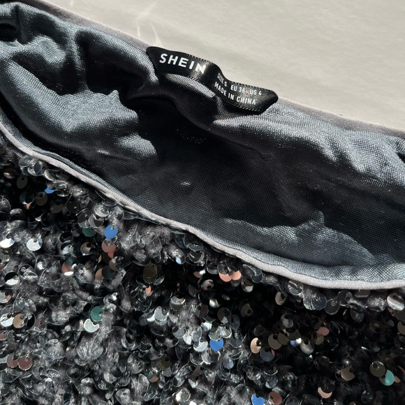 Silver Mini Skirt and Top - Picture 5 of 5